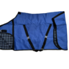 8 AZUL FR Manta para caballo invierno : cordura y frazada