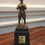 British Polo Player Statuette