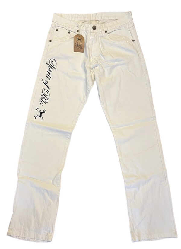 Jean blanco Spirit of Polo